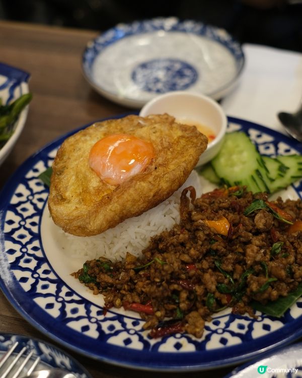 泰國菜🇹🇭尖咀排長龍！😋 必試打拋豬飯！