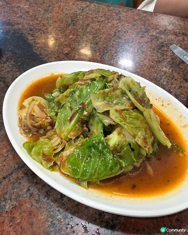 份量驚人味道又夠既泰菜