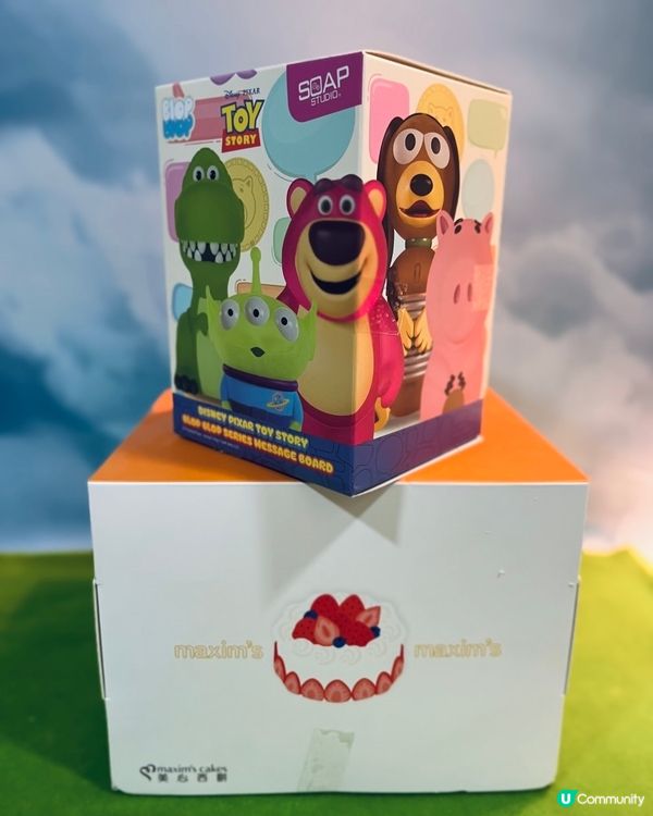 反斗奇兵盲盒蛋糕！三眼仔到手🤩🎂