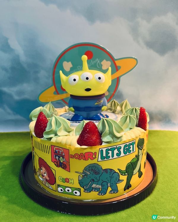 反斗奇兵盲盒蛋糕！三眼仔到手🤩🎂