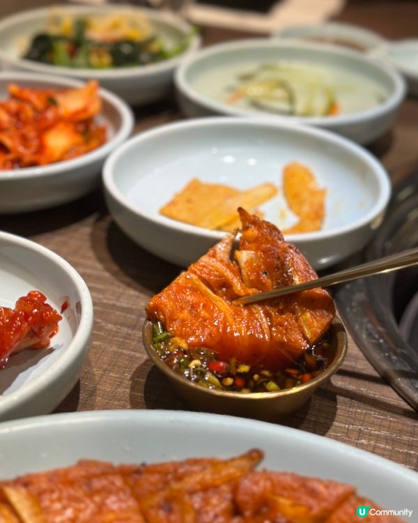 旺角高質人氣燒肉店 蔥燒厚切牛舌+日本和牛肩