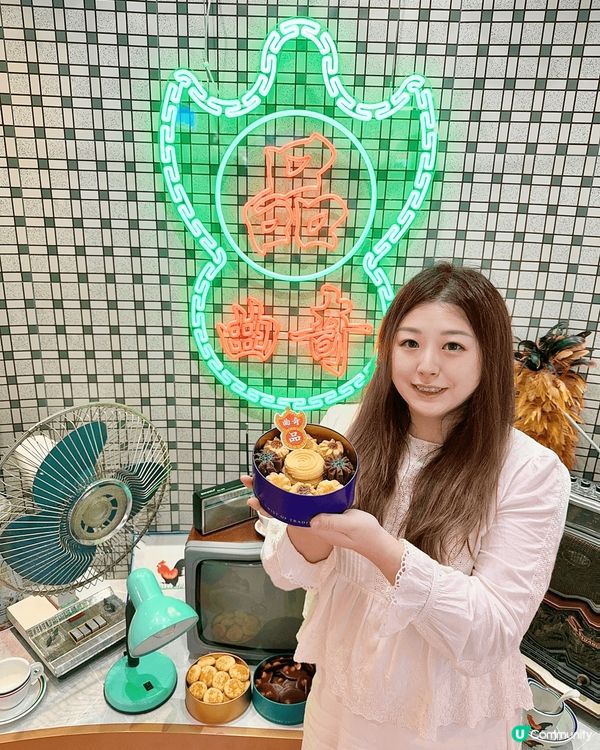 旺角新開品曲奇，店舖設計新穎