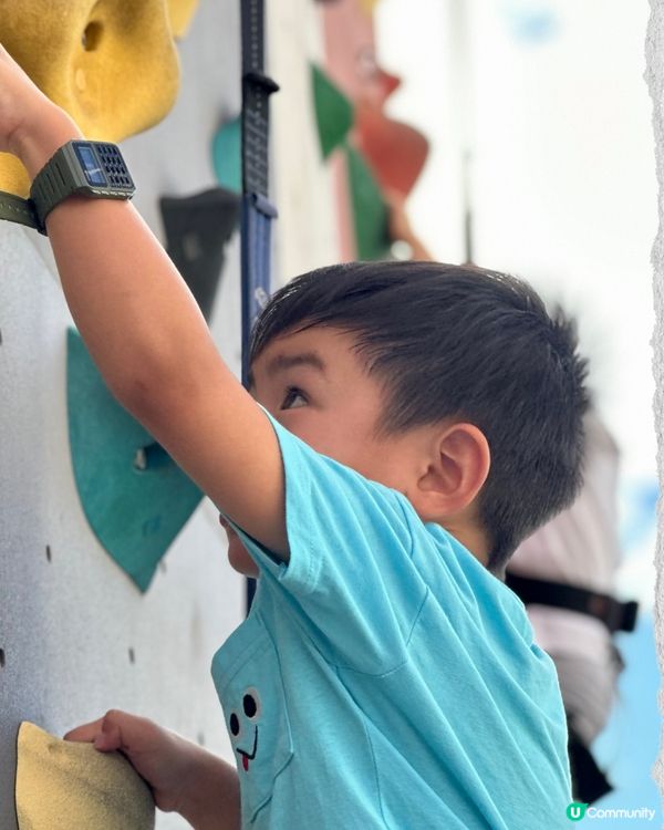 四歲半攀石挑戰！💪🏻 暑假必去！🧗🏻‍♀️