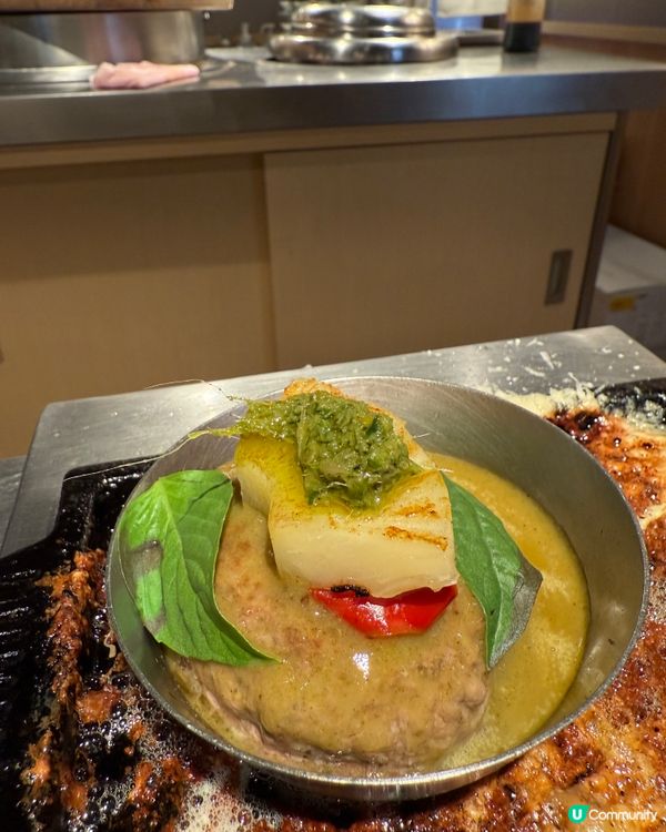 沙田肉肉大米！南洋青咖喱漢堡🤤🍍！ #新品 #必試