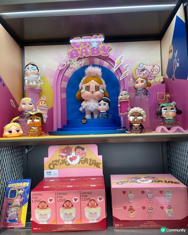 Crybaby盲盒+燈！閃爆✨！想帶晒佢哋返屋企😍！