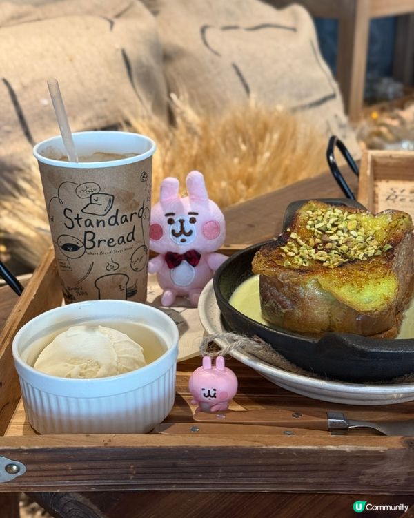 韓國千層麵包🤤！招牌法式吐司🍞好掛住呀！想飛✈️！