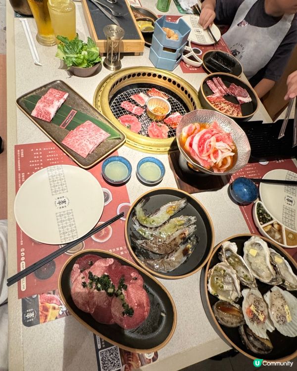 高質👍 A4和牛燒肉+海鮮放題🤤 夏天食燒肉唔會有油膩感！！