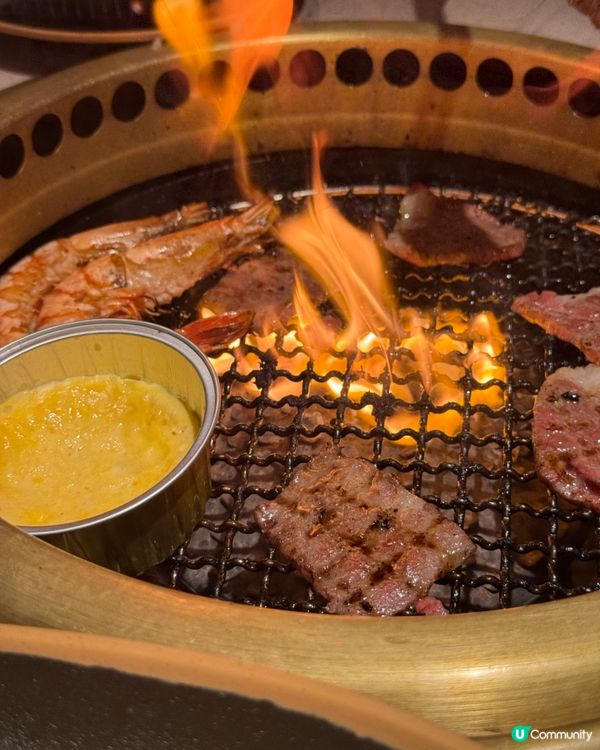 高質👍 A4和牛燒肉+海鮮放題🤤 夏天食燒肉唔會有油膩感！！