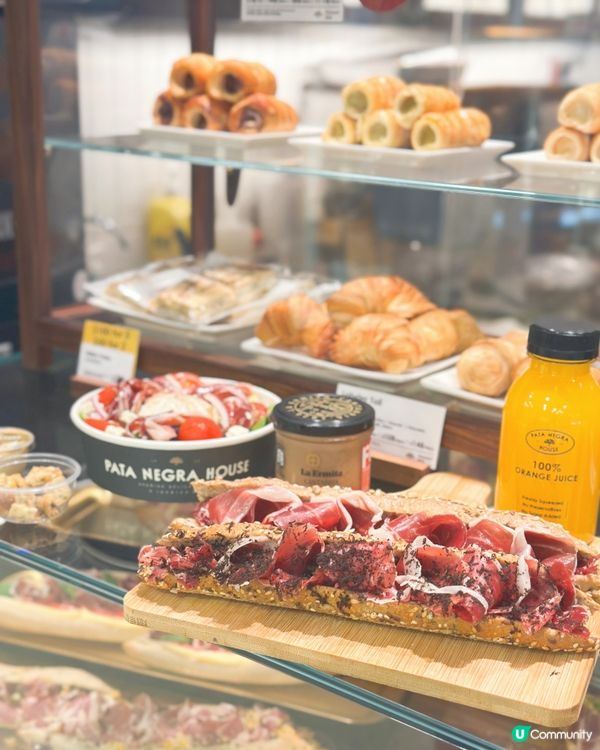 中環西班牙黑毛豬！三文治+火腿超正！🤤