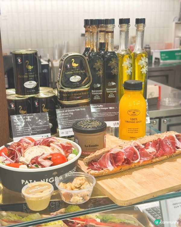 中環西班牙黑毛豬！三文治+火腿超正！🤤