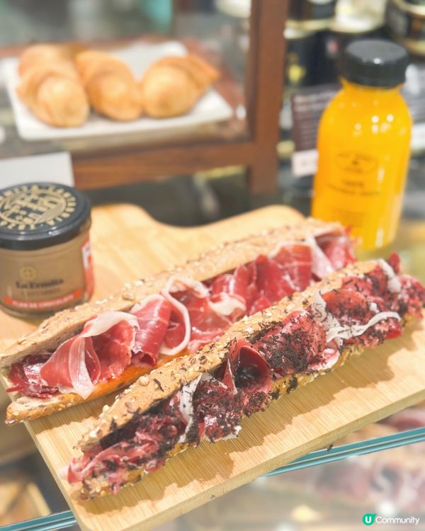 中環西班牙黑毛豬！三文治+火腿超正！🤤