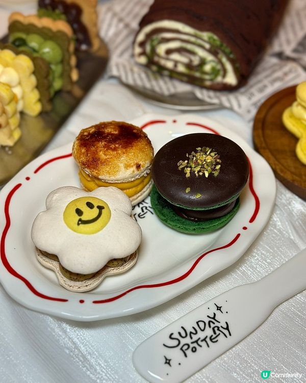 觀塘韓式馬卡龍店！杜拜朱古力新品🤤！ 