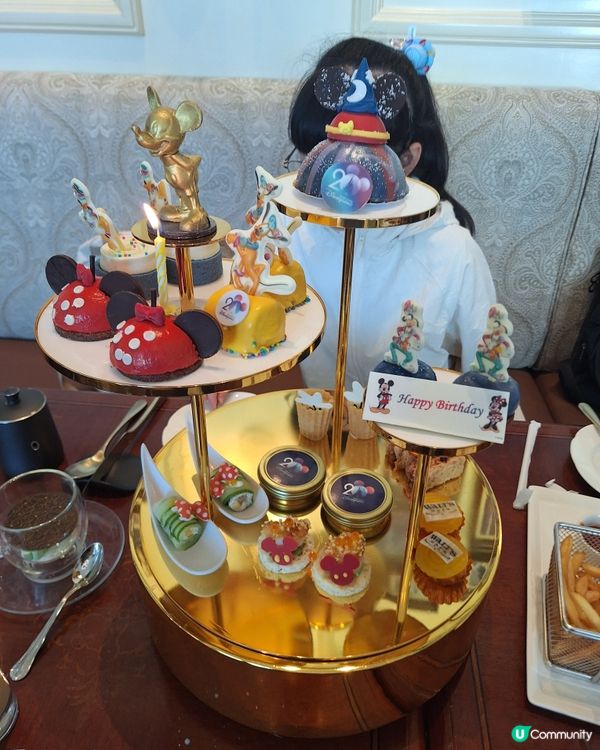 迪士尼華特餐20周年限定下午茶