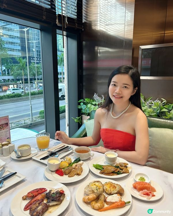 六國酒店Le Menu西餐廳自助餐！🦞🦀🍣