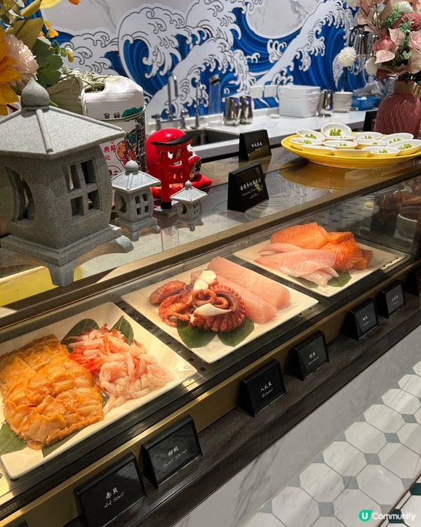 六國酒店Le Menu西餐廳自助餐！🦞🦀🍣