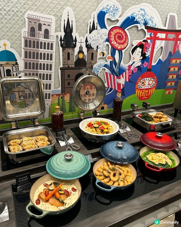 六國酒店Le Menu西餐廳自助餐！🦞🦀🍣