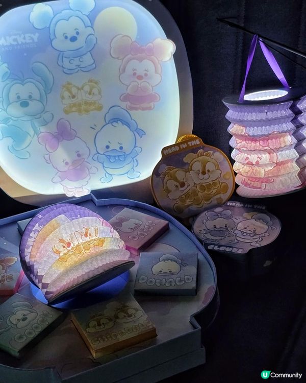迪士尼魔法燈籠x可愛熊貓月餅