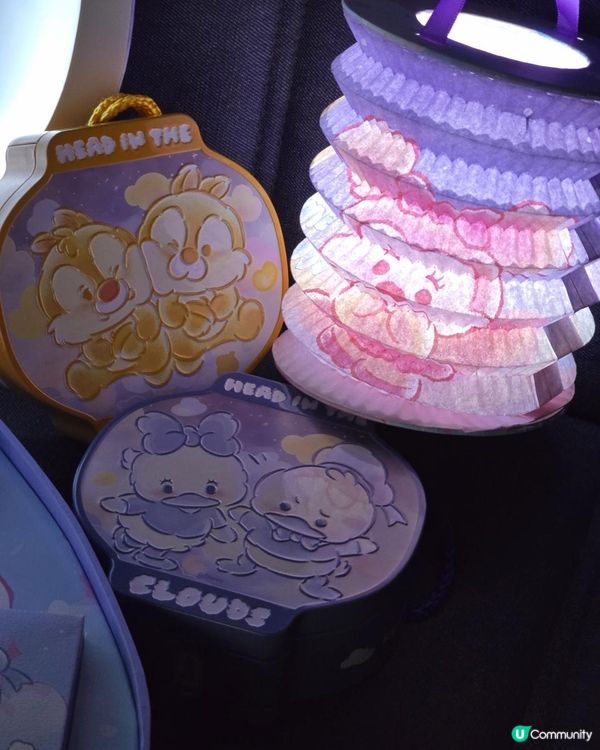 迪士尼魔法燈籠x可愛熊貓月餅