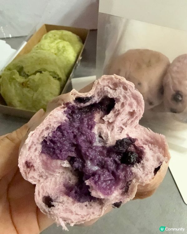 藍莓麻薯波波包😋開心果酥超正！🤤