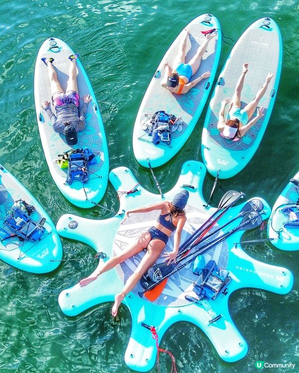 啟德直立板瑜伽🏄‍♀️！市區玩水新體驗！