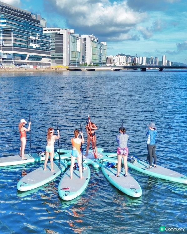 啟德直立板瑜伽🏄‍♀️！市區玩水新體驗！