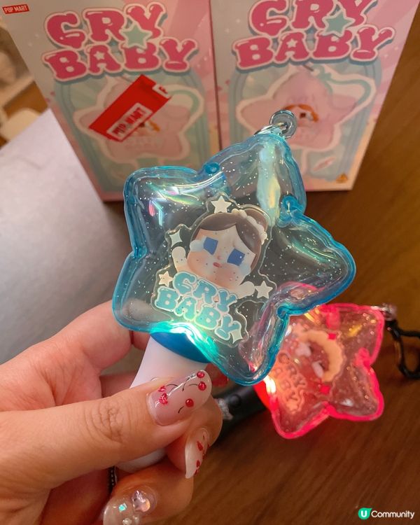 Crybaby發光掛件盲盒✨！朗豪坊入手！