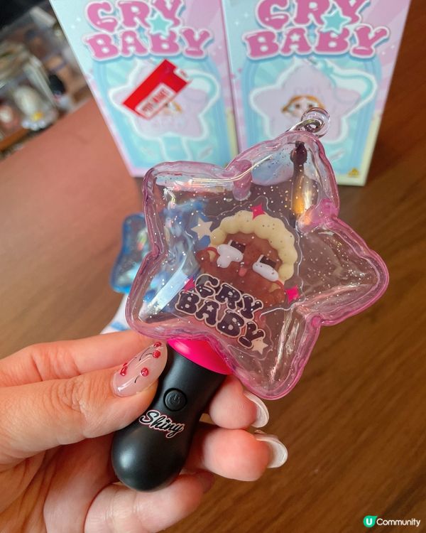 Crybaby發光掛件盲盒✨！朗豪坊入手！