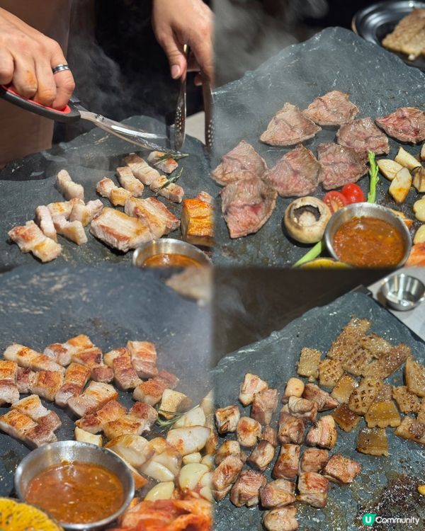 中環韓燒新開張！oppa石板燒肉超正😋！