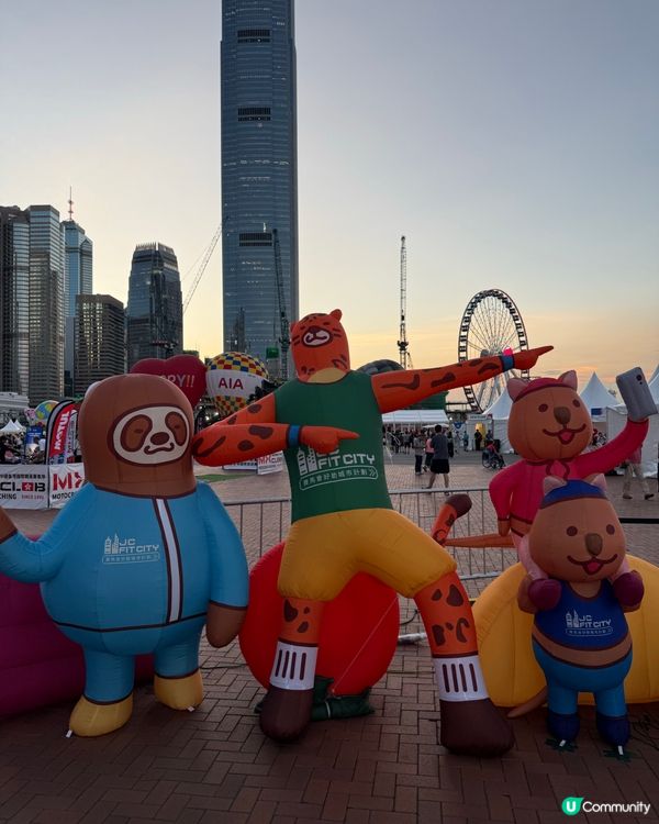 香港熱氣球節！🌇打卡維港靚景！🎈熊貓同貓貓勁可愛！😍