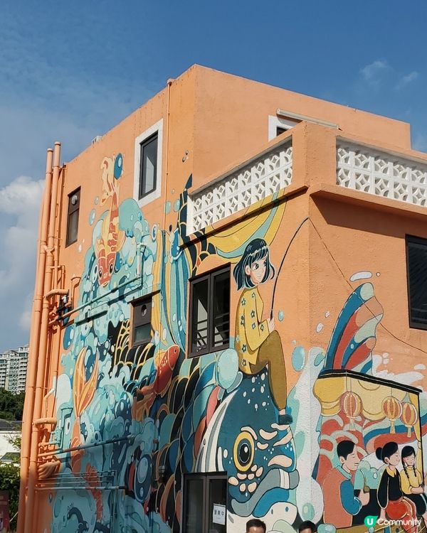 夏天去馬湾1868會較辛苦，建議秋天會較涼快，D壁畫亦好靚