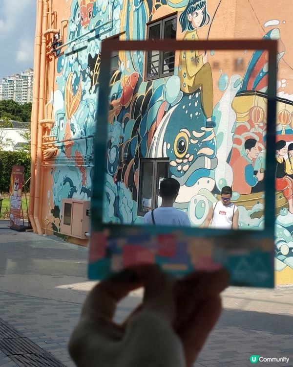 夏天去馬湾1868會較辛苦，建議秋天會較涼快，D壁畫亦好靚