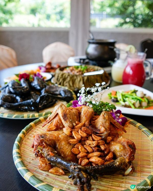 隱身在高雄大社山腳下的【綠野山莊花園餐廳】