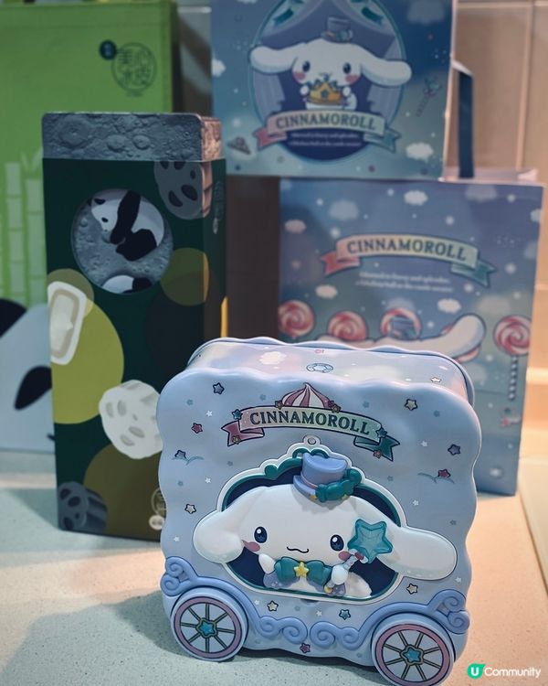 美心卡通月餅禮盒😍！玉桂狗+熊貓萌爆登場！💯