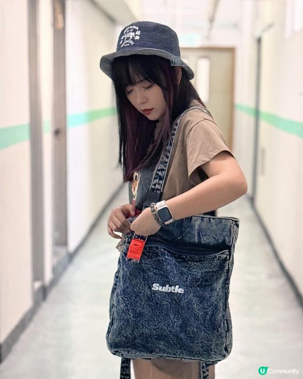 ♡超型Subtle Rawmad(U) 丹寧托特背囊♡限時9折優惠碼唔好錯過！♡
