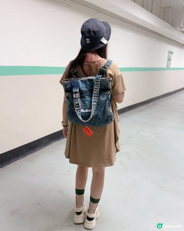 ♡超型Subtle Rawmad(U) 丹寧托特背囊♡限時9折優惠碼唔好錯過！♡