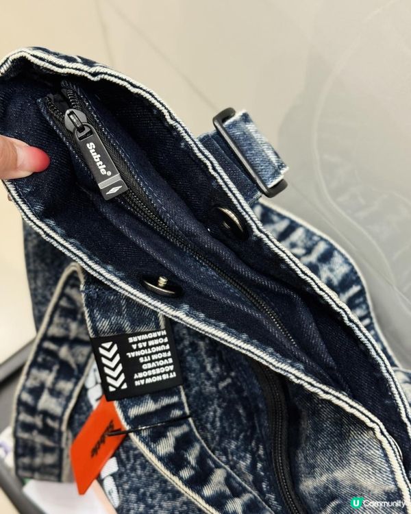 ♡超型Subtle Rawmad(U) 丹寧托特背囊♡限時9折優惠碼唔好錯過！♡