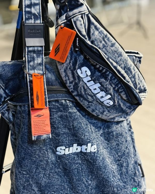 ♡超型Subtle Rawmad(U) 丹寧托特背囊♡限時9折優惠碼唔好錯過！♡