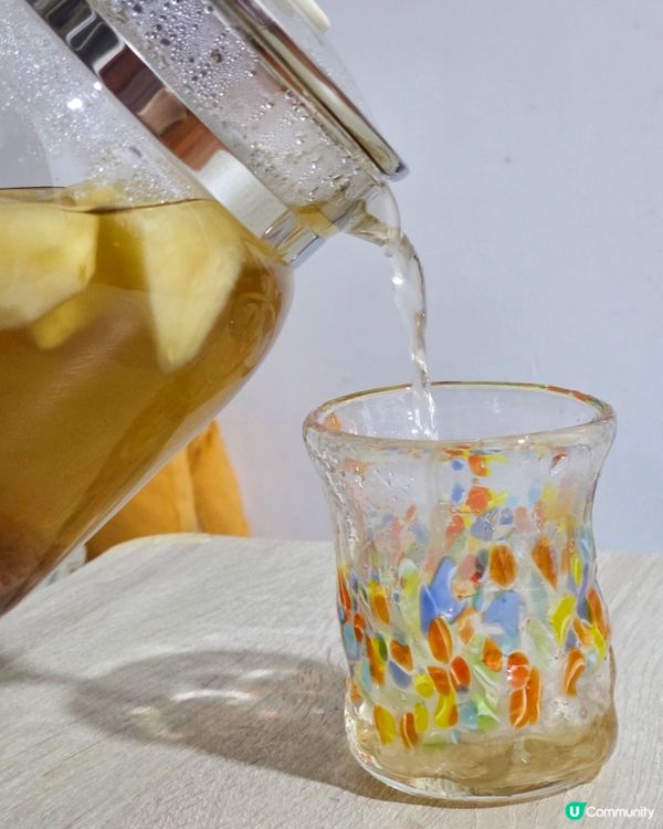 熬夜救星！🍎🌹花茶！😋 瞓得香！