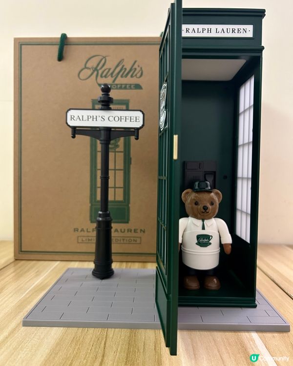 [月餅開箱] Ralph‘s Coffee小熊電話亭月餅禮盒