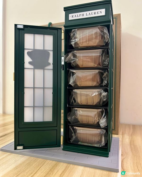 [月餅開箱] Ralph‘s Coffee小熊電話亭月餅禮盒