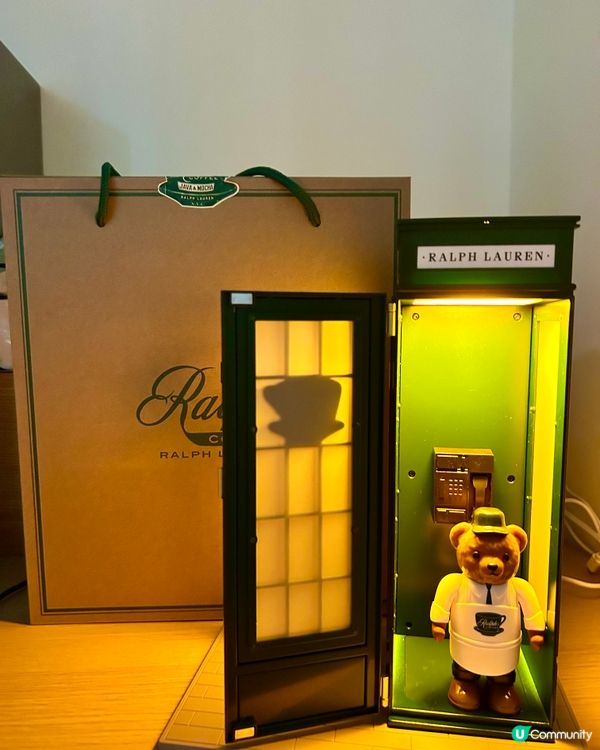 [月餅開箱] Ralph‘s Coffee小熊電話亭月餅禮盒