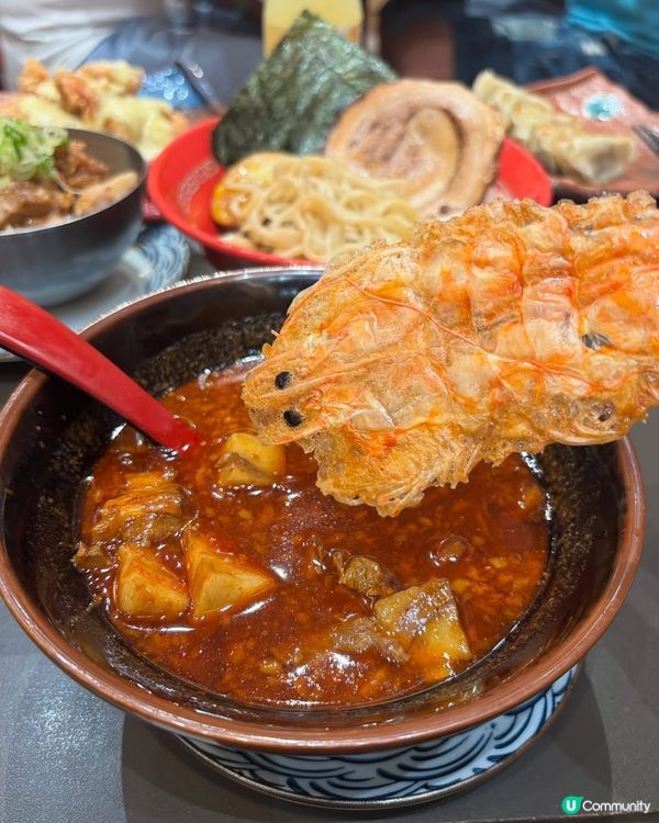 華園 x 丸目背脂煮干🍜！限定拉麵開賣！🦐🔥