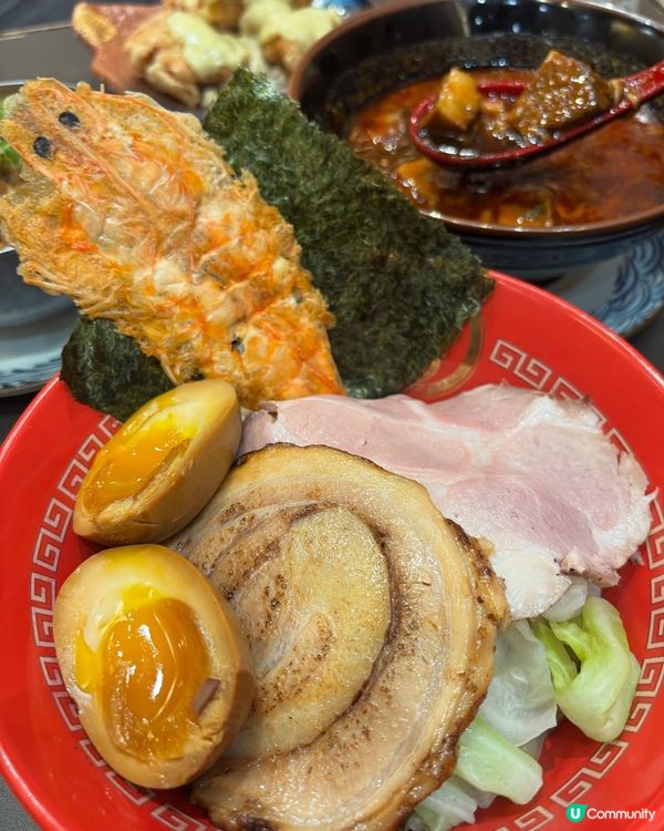 華園 x 丸目背脂煮干🍜！限定拉麵開賣！🦐🔥