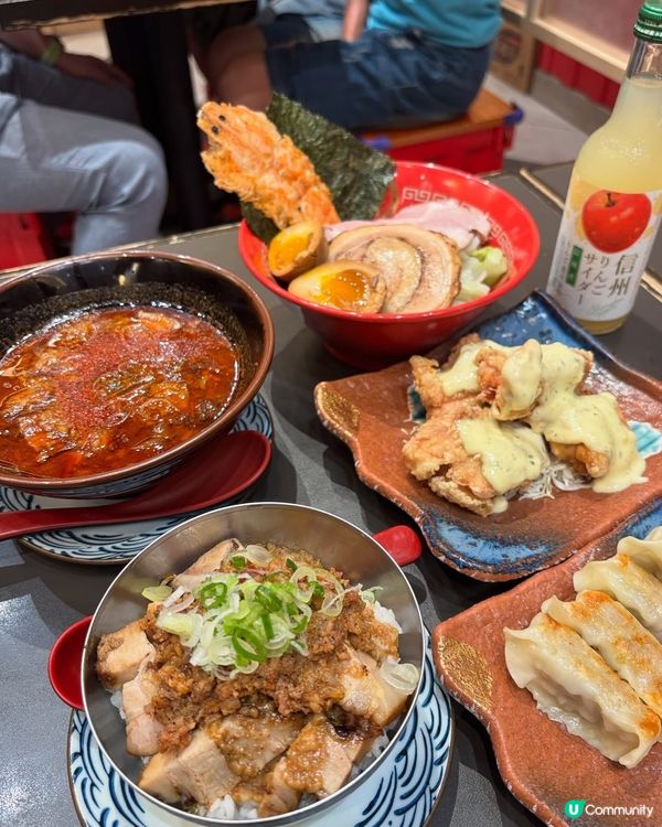 華園 x 丸目背脂煮干🍜！限定拉麵開賣！🦐🔥