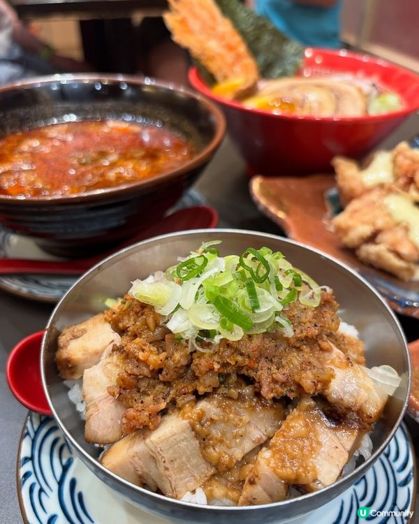 華園 x 丸目背脂煮干🍜！限定拉麵開賣！🦐🔥