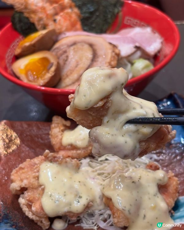 華園 x 丸目背脂煮干🍜！限定拉麵開賣！🦐🔥