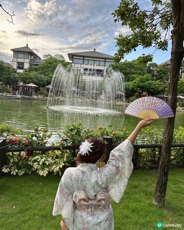 58蚊浴衣體驗＋免費盤頭＋接送｜珠海御溫泉日式風爆紅行程💥