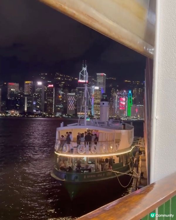 天星小輪酒吧🍻週末限定chill爆🍹