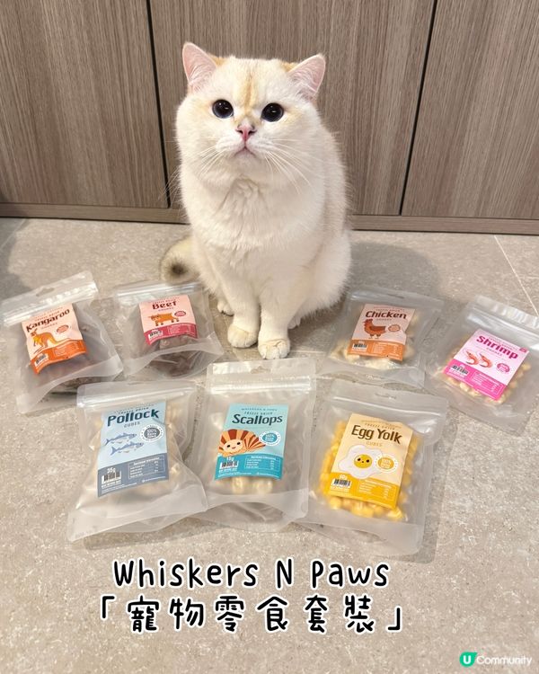 🐾Whiskers N Paws寵物零食開箱📦實現零食自由🤤