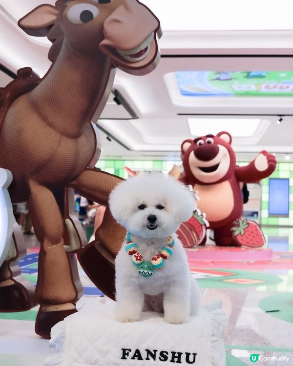 蕃薯化身😈 巨型玩具現身沙田！📸